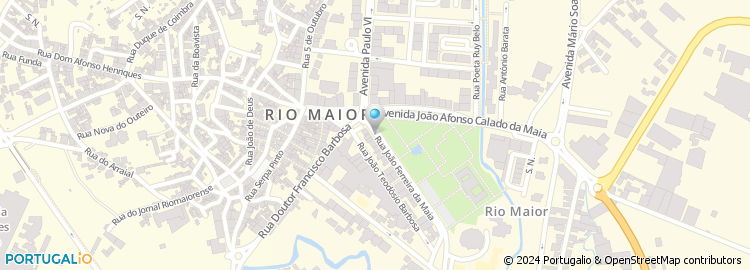 Mapa de Vidrali de Rio Maior - Comércio Vidros Estores e Aluminios, Lda
