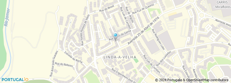 Mapa de VIDREIRA DE LINDA-A- ELHA