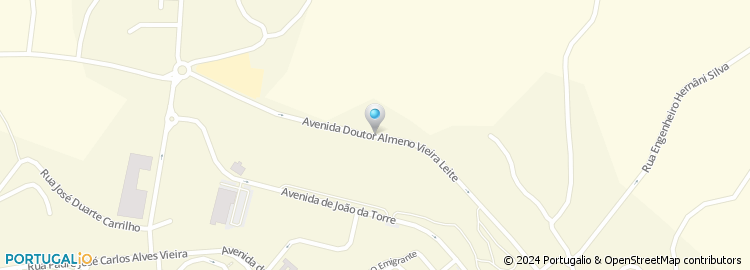 Mapa de Rua Doutor Almeno Vieira Leite
