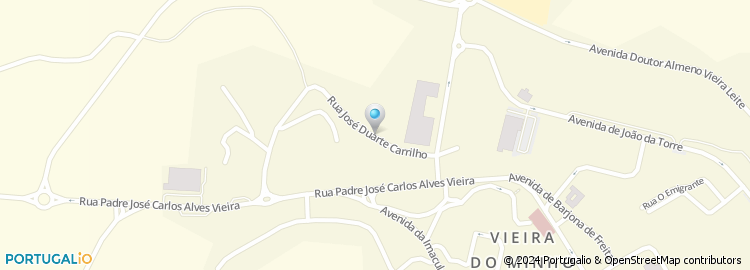 Mapa de Rua Doutor José Duarte Carrilho