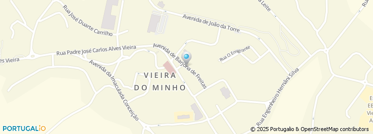 Mapa de Rua João de Deus