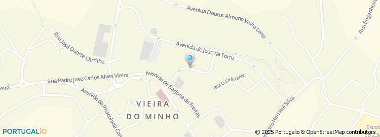 Mapa de Rua Padre Casimiro José Vieira