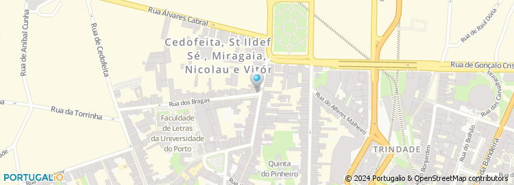 Mapa de Vieira & Nogueira, Lda