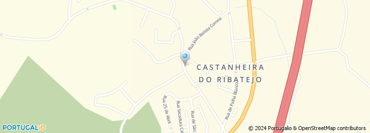Mapa de Vila Castanha - Restauração, Lda