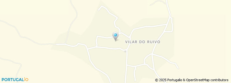 Mapa de Vilar do Ruivo