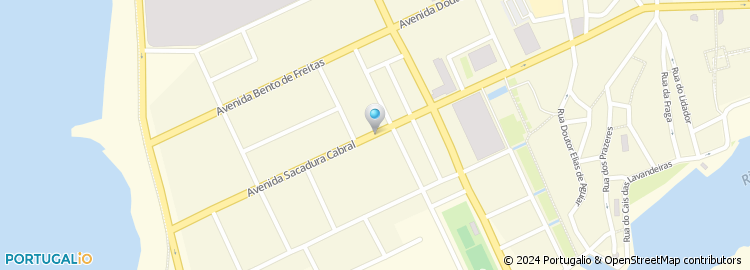 Mapa de Avenida Sacadura Cabral