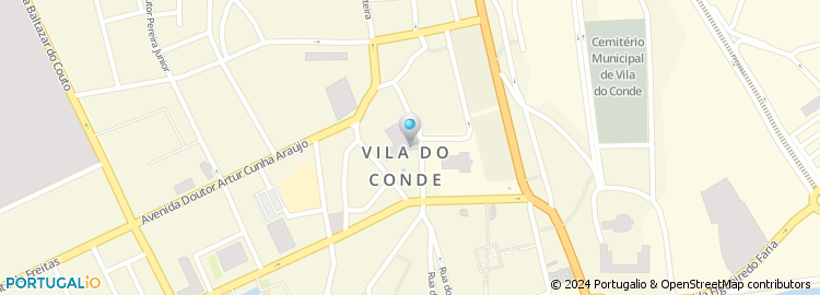 Mapa de Praça Vasco da Gama