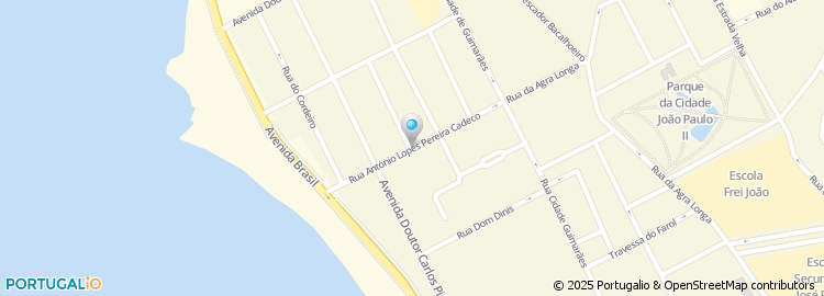Mapa de Rua António Lopes Pereira Cadeco