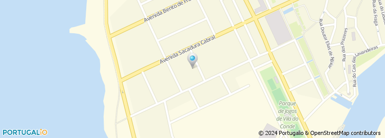 Mapa de Rua Cidade de Aveiro