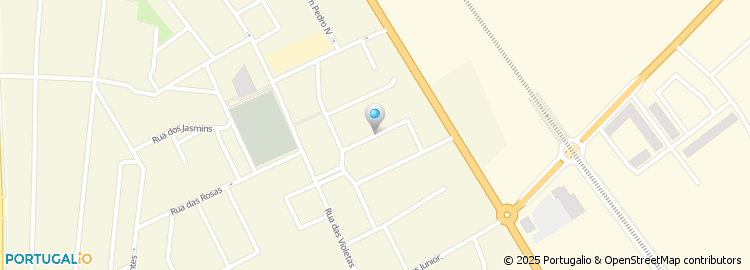 Mapa de Rua Damião de Góis