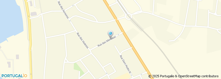 Mapa de Rua das Mimosas