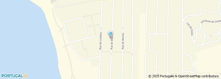Mapa de Rua de Bruxelas