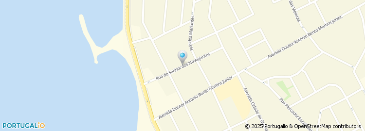 Mapa de Rua do Senhor dos Navegantes