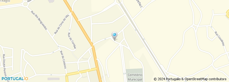 Mapa de Rua Dona Isabel Mendanha