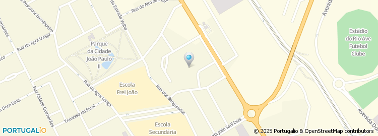 Mapa de Rua José Afonso
