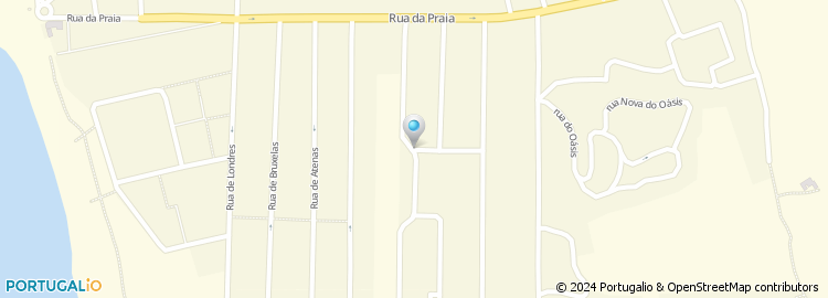 Mapa de Rua Particular Alberto Mesquita