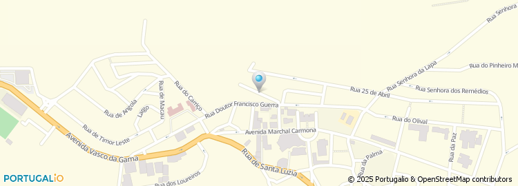 Mapa de Escadas do Bairro da Misericórdia