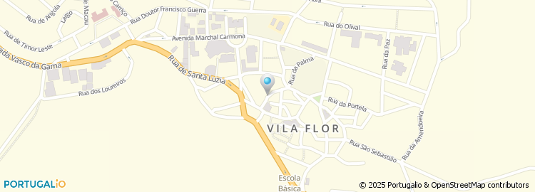Mapa de Rua Baltazar Correia de Morais