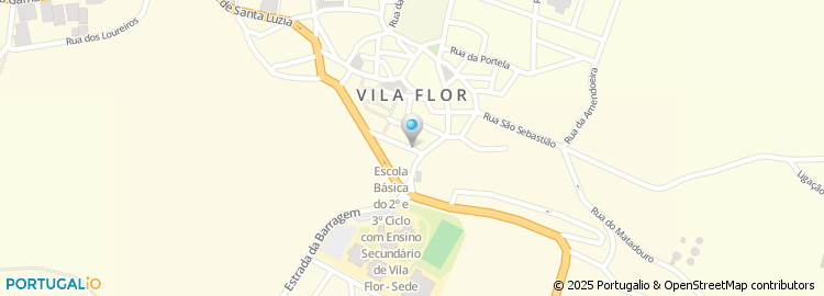 Mapa de Rua da Fonte Romana