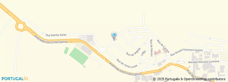 Mapa de Rua da India