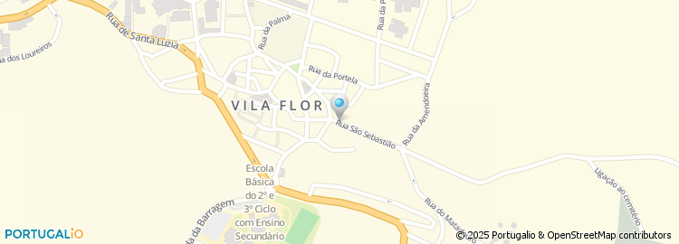 Mapa de Rua da Misericórdia