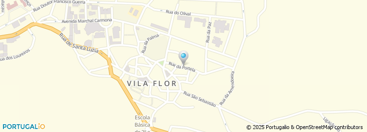 Mapa de Rua das Fraguinhas