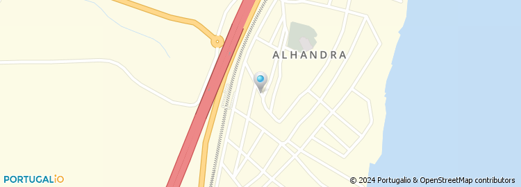Mapa de Apartado 2, Alhandra