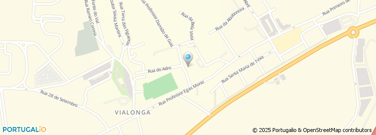 Mapa de Avenida dos Bombeiros Voluntários