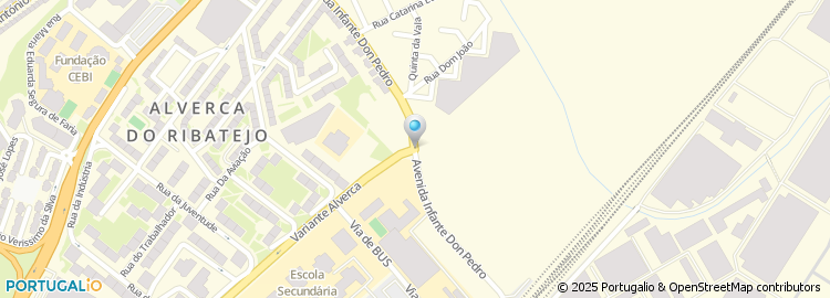 Mapa de Avenida Infante Dom Pedro