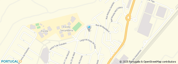Mapa de Rua 16 de Março