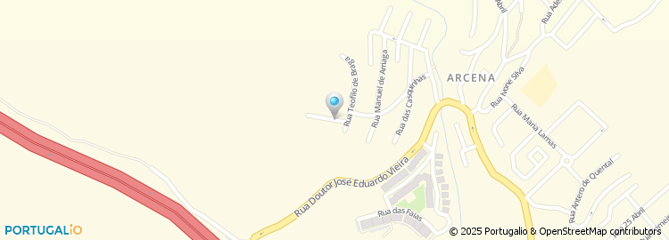 Mapa de Rua Afonso Costa