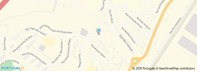 Mapa de Rua António Feijó