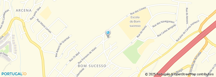 Mapa de Rua Ary dos Santos