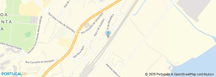 Mapa de Rua Carlos Paredes