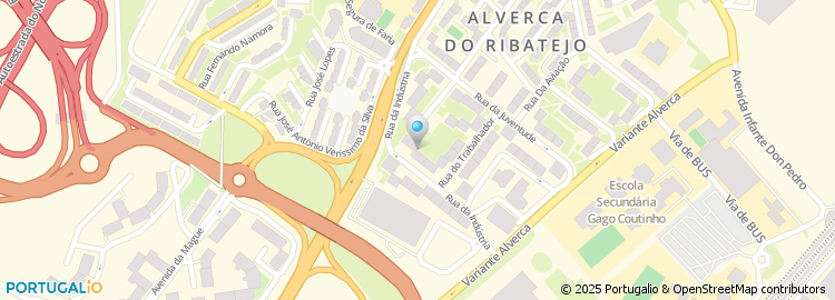 Mapa de Rua da Etar de Alverca