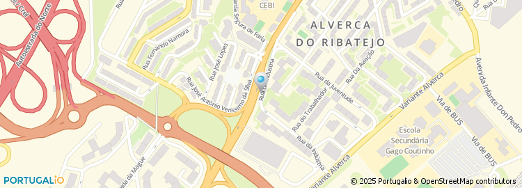 Mapa de Rua da Indústria