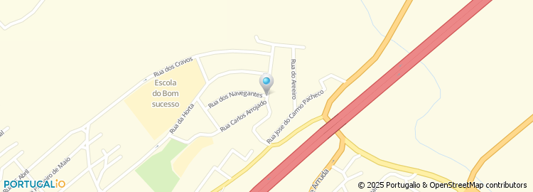 Mapa de Rua da Panasqueira
