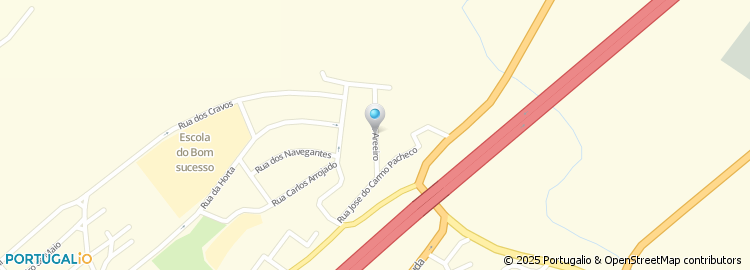 Mapa de Rua do Areeiro