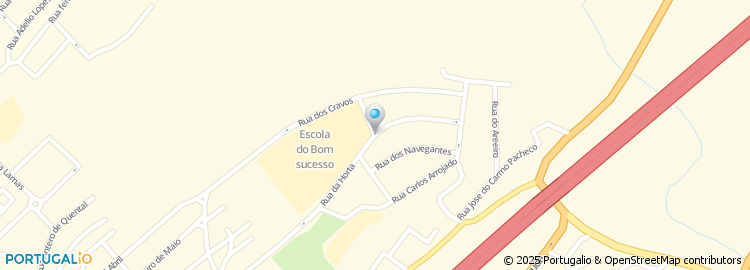 Mapa de Rua do Norte