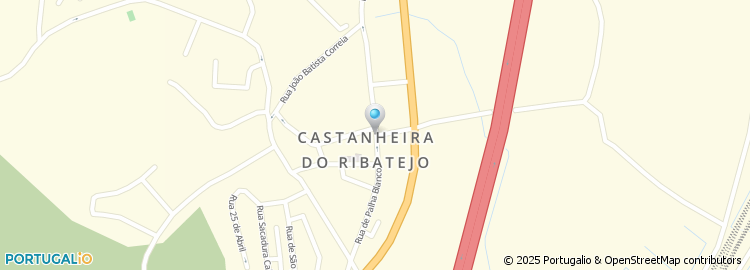 Mapa de Rua do Regedor