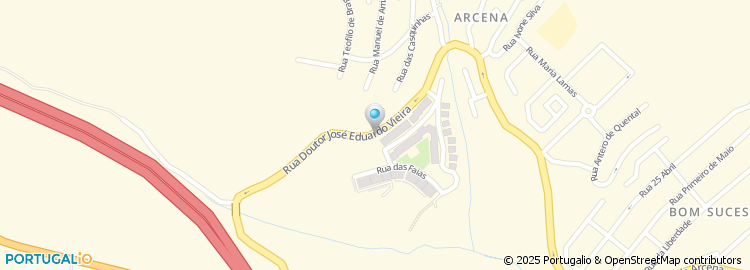 Mapa de Rua Doutor José Eduardo Vieira