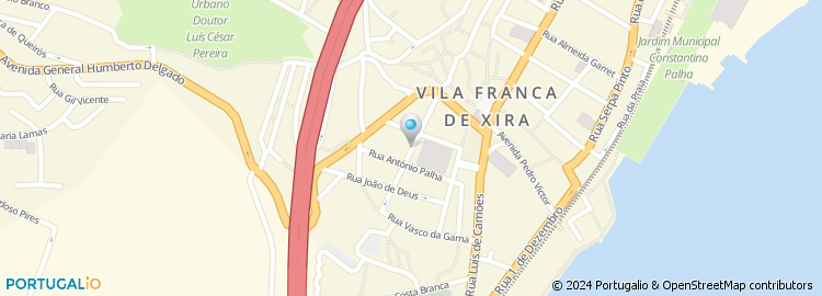 Mapa de Rua Manuel Afonso de Carvalho