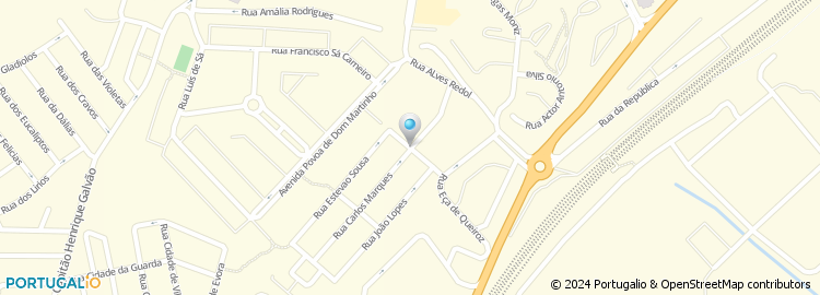 Mapa de Rua Manuel Infante