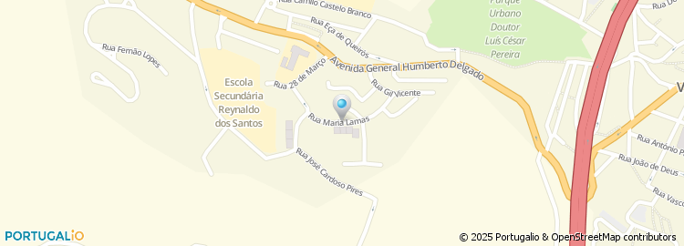 Mapa de Rua Maria Lamas