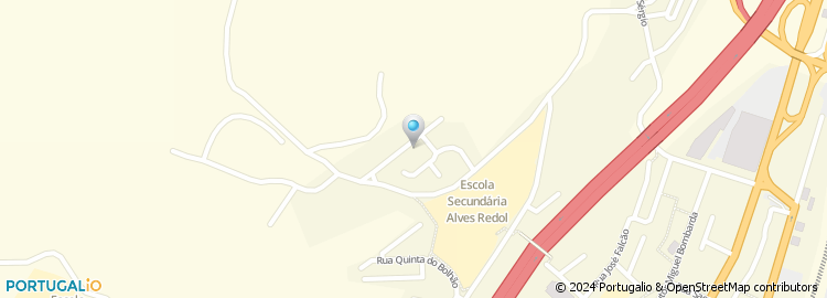 Mapa de Rua Quinta de Santo Amaro