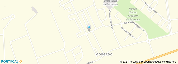 Mapa de Rua Rui Luís Gomes