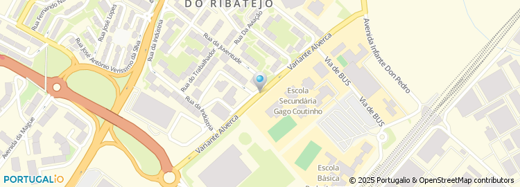 Mapa de Rua das Naus