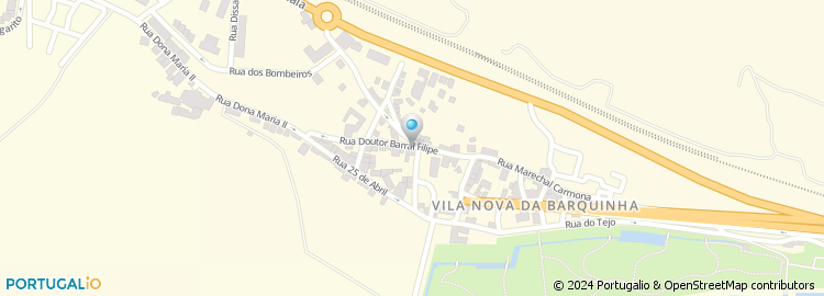 Mapa de Apartado 24, Vila Nova da Barquinha