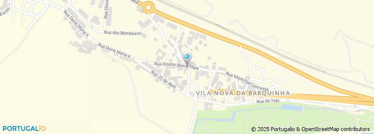 Mapa de Apartado 6, Vila Nova da Barquinha