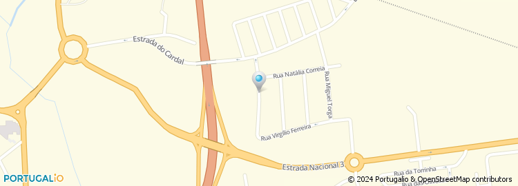 Mapa de Rua David Mourão Ferreira